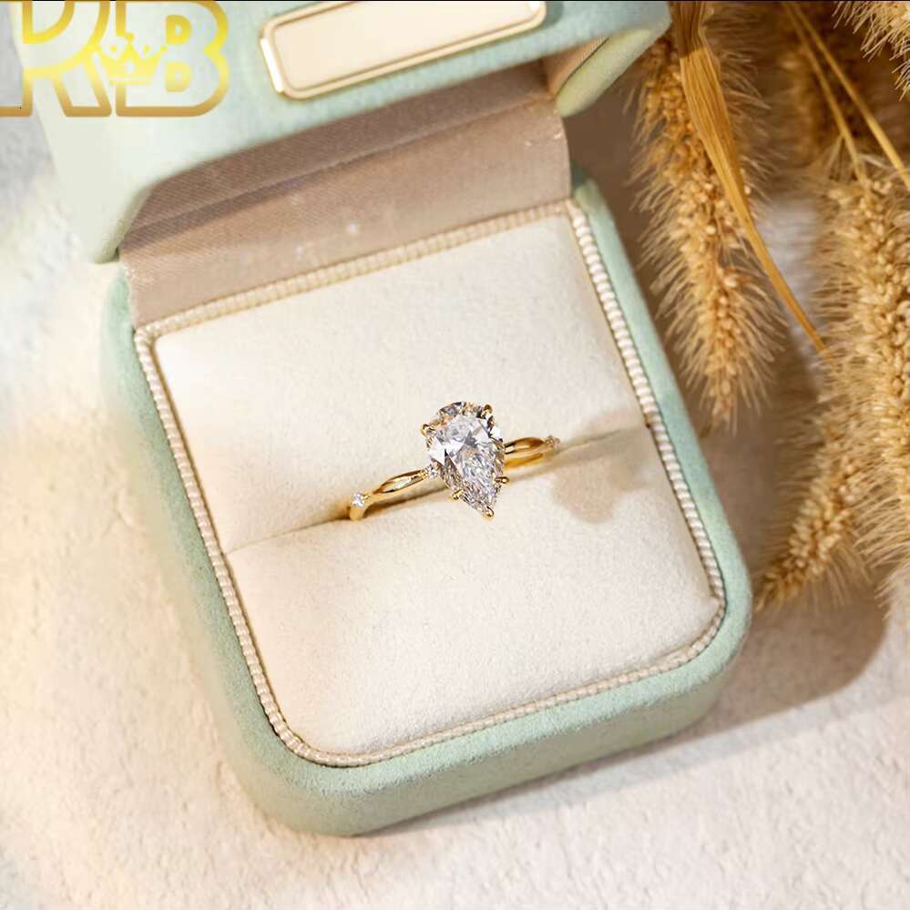Custom Hip Hop Style Lab Grown Diamond Ring HPHT CVD Diamonds VS Clarity IGI Certified Jewelry Wholesale Wedding Anniversary