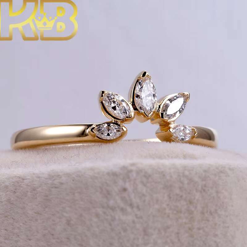 Lab Grown Diamond Engagement Ring Silver 925 Certified IGI Eco Conflict Free Custom Design Wedding Jewelry Wholesale Price