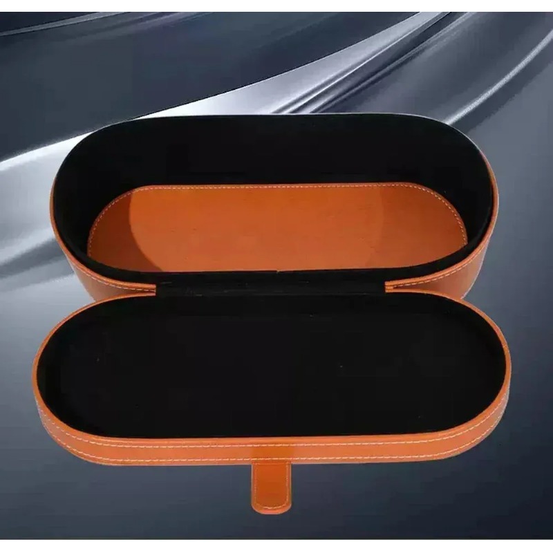 Travel Hair Dryer Case Storage Protection Dustproof Organizer Box for Dyson Supersonic PU Leather Hair Dryer Portable