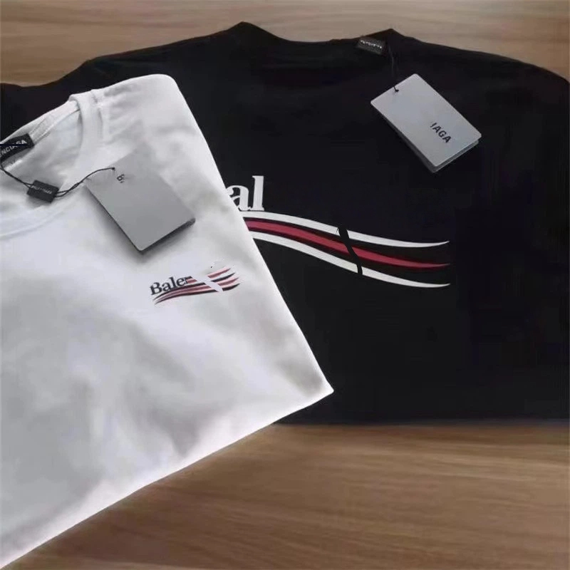 Men's Unisex T Shirt Designer Luxury Short Sleeve Letter Print Classic Shirts Fashion Brand Casual Loose Fit Simple Solid Color Tee