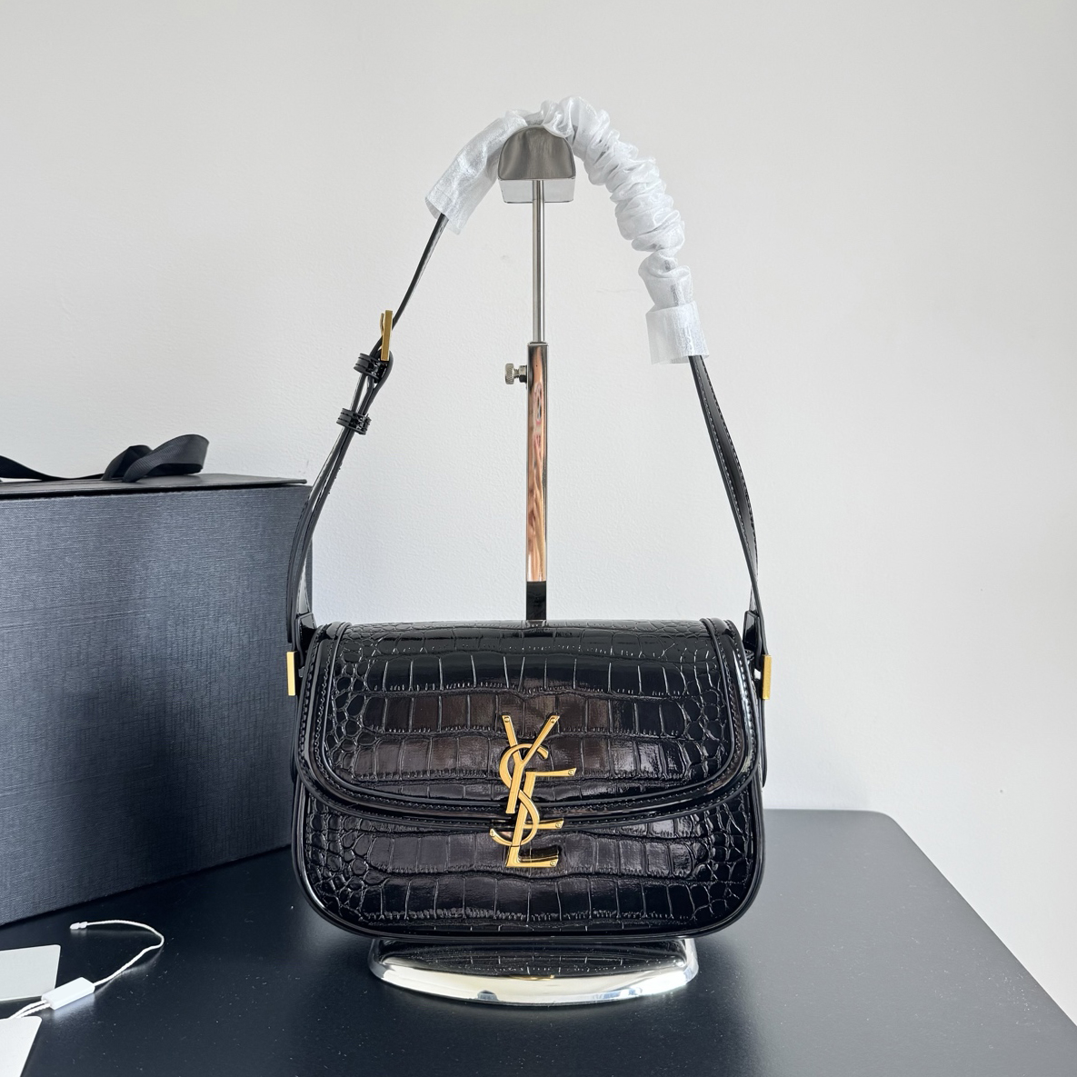 12A Designer designerysl bag Women's Fashion Handbag Leather Underarm Classic Flip Shoulder Bag High Quality yslbags yslcross body yslly sanintly laurently dsf8