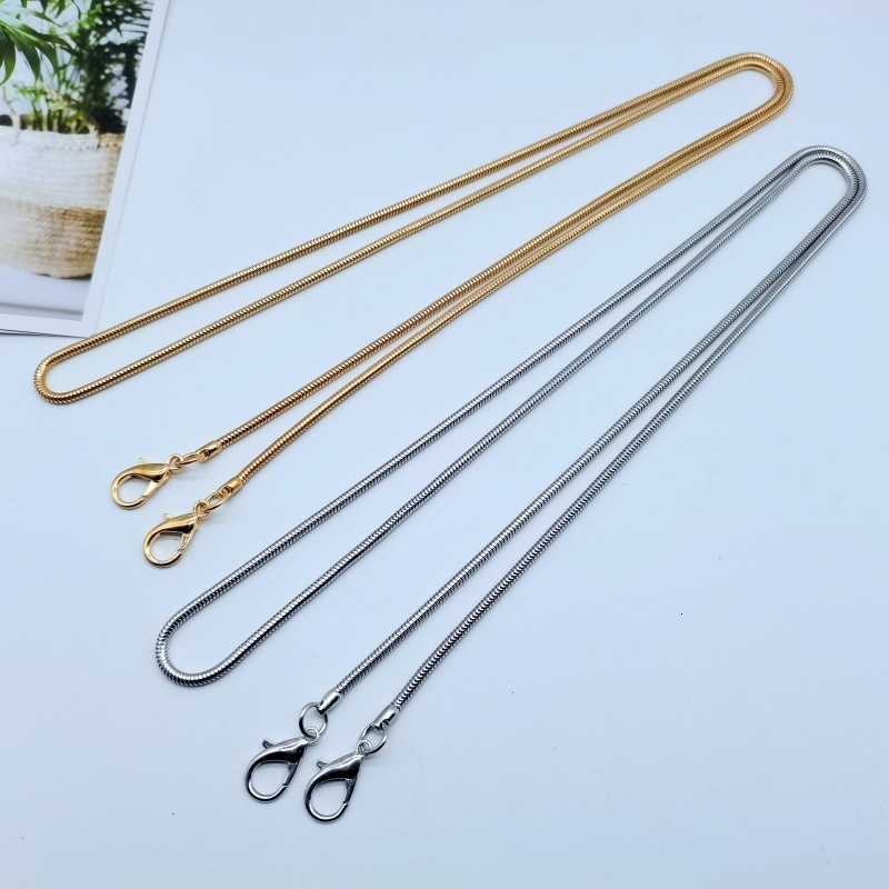 Snake Bone Chain Bag Chain Phone Bag Chain Shoulder Crossbody Bag Strap Metal Chain Bag Accessories