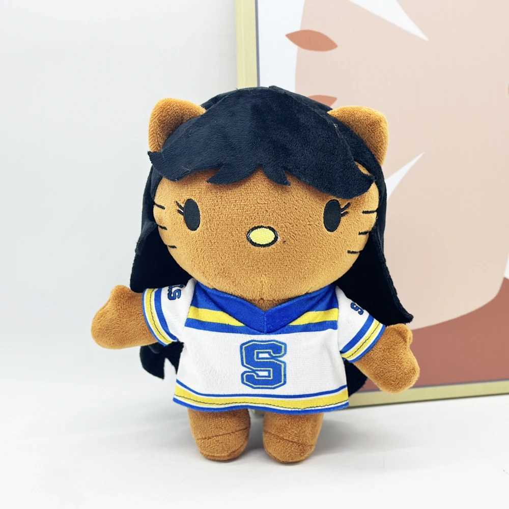 Sanrio Hello Kitty Tupac Mf Doom Kali Uchis LIL PEEP Plush Toy Doll with Clothes Stuffed Soft Plush Toys Fans Collect Giftsw250701