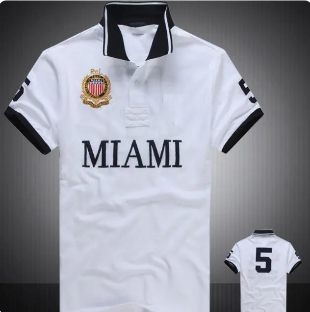 2025 New men Polo Shirt Men New style Big Horse Short Sleeve Mens Polos New Arrival Fashion Polo Shirts Man Plus Camisa Polo