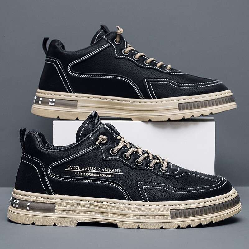 Autumn New Men's Height Increasing Casual Versatile Low-top Sneakers for Men Chef free shipping big size Labor Protection Work Shoes