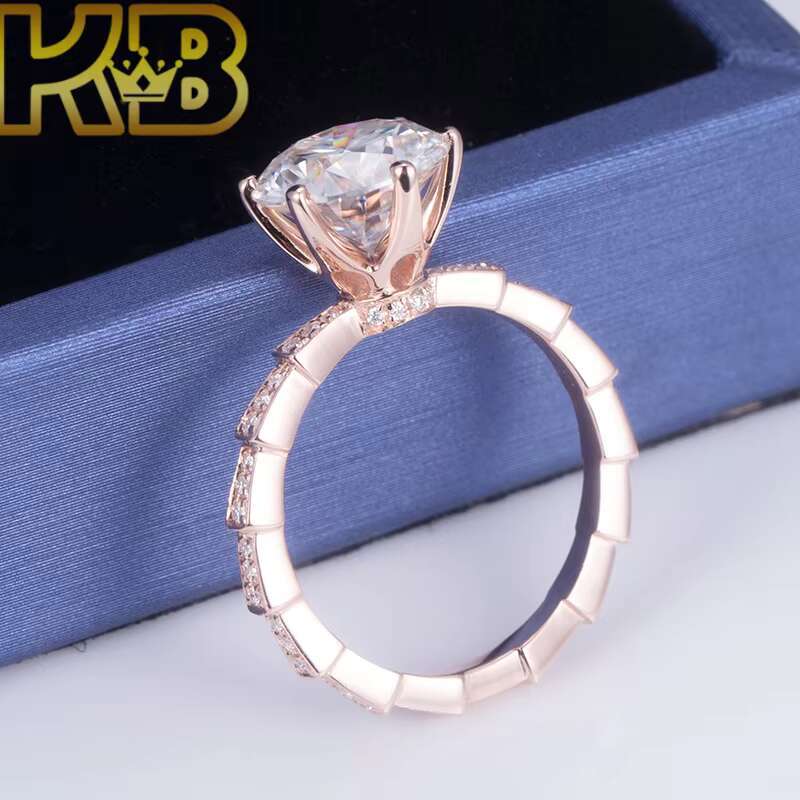 Luxury halo 2.8 Ct Lab Grown Diamond Sterling Silver 925 Rings Real Wedding Band Engagement Ring