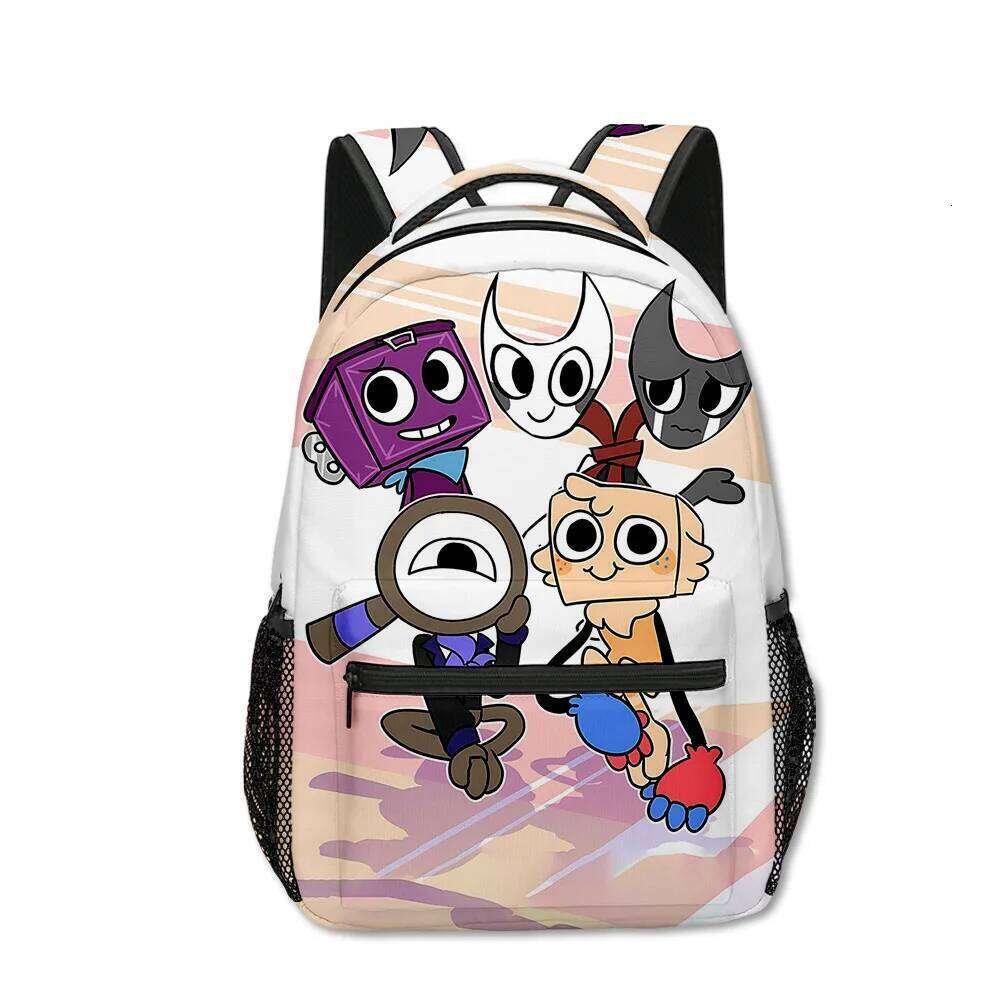 Fashion Novelty Cool Dandy's World student Bookbag Notebook 3D Print Oxford Waterproof Boys/Girls Travel Backpacks