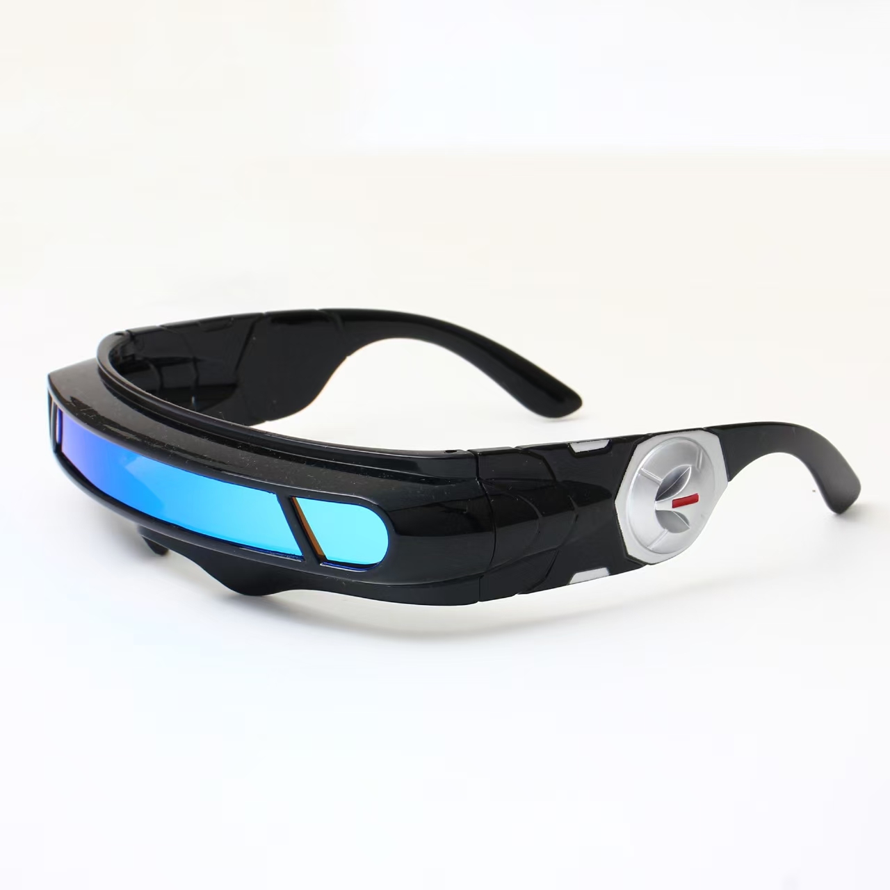 Space Glasses Retro Personalized Punk Anti UV Laser Eye Sunglasses Outdoor Sports Glasses