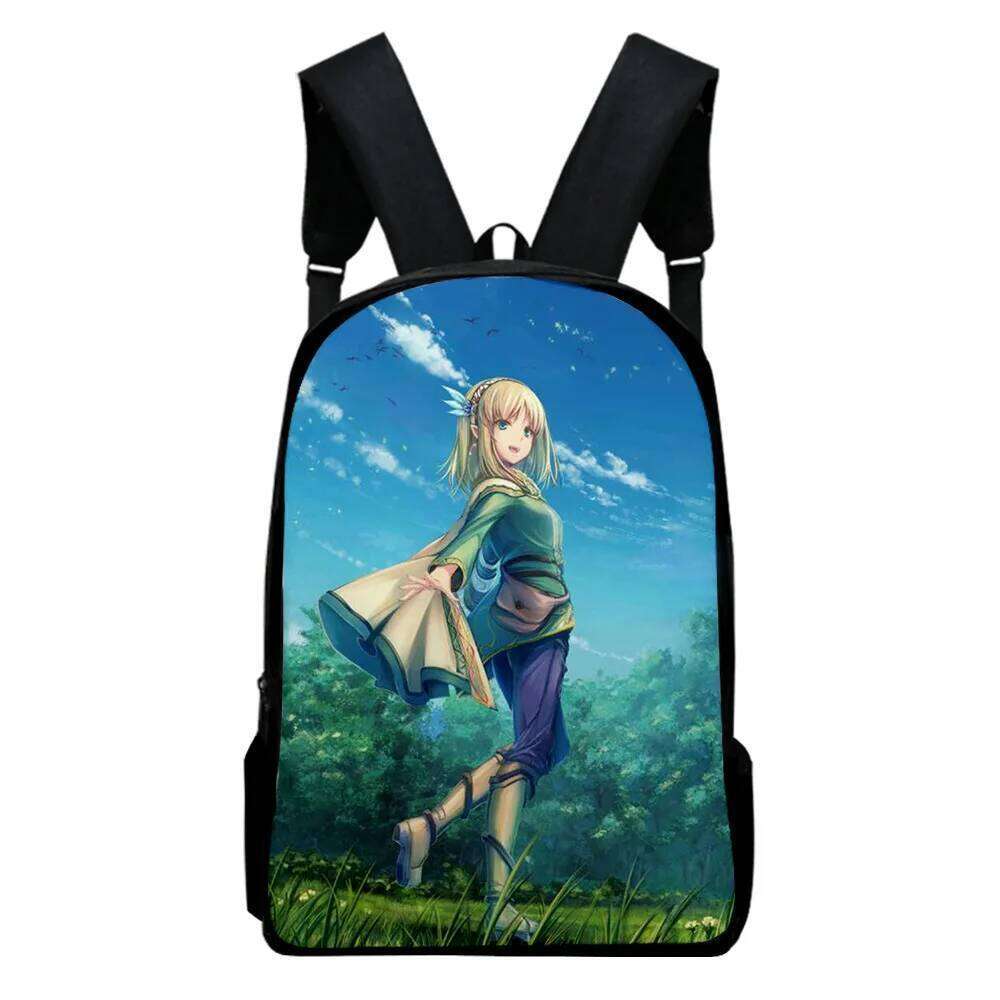 Novelty WORLD OF LEADALE Notebook pupil School Bags 3D Print Oxford Waterproof Boys/Girls Laptop Backpacks