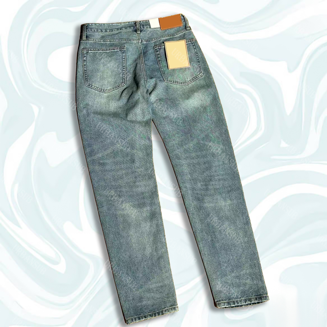 Chic Designer Denim with Unique Graphical Patchwork Design for Fashionistas