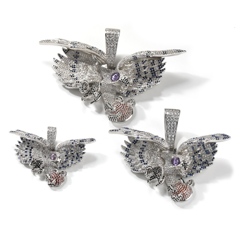 Luxury Jewelry Hip Hop VVS Moissanite Iced Out Exquisite Pendant Premium Bling Accessory Pass the diamond tester