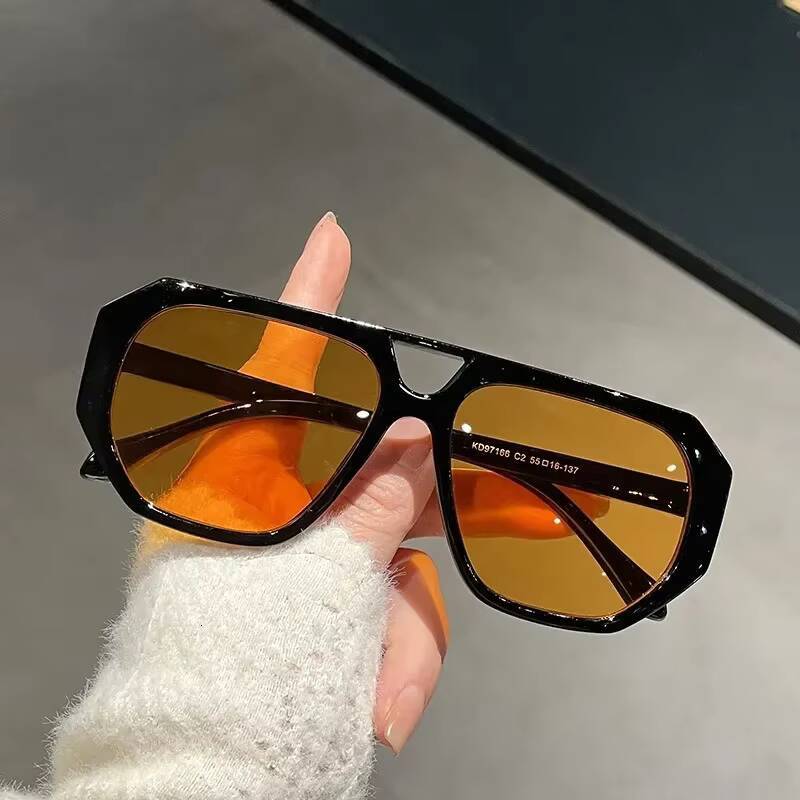 New Vintage Square Sunglasses Woman Brand Mirror Sun Glasses Female Black Yellow Fashion Candy Colors Eyewear UV400 Gafas De Sol ddmyshoesvip