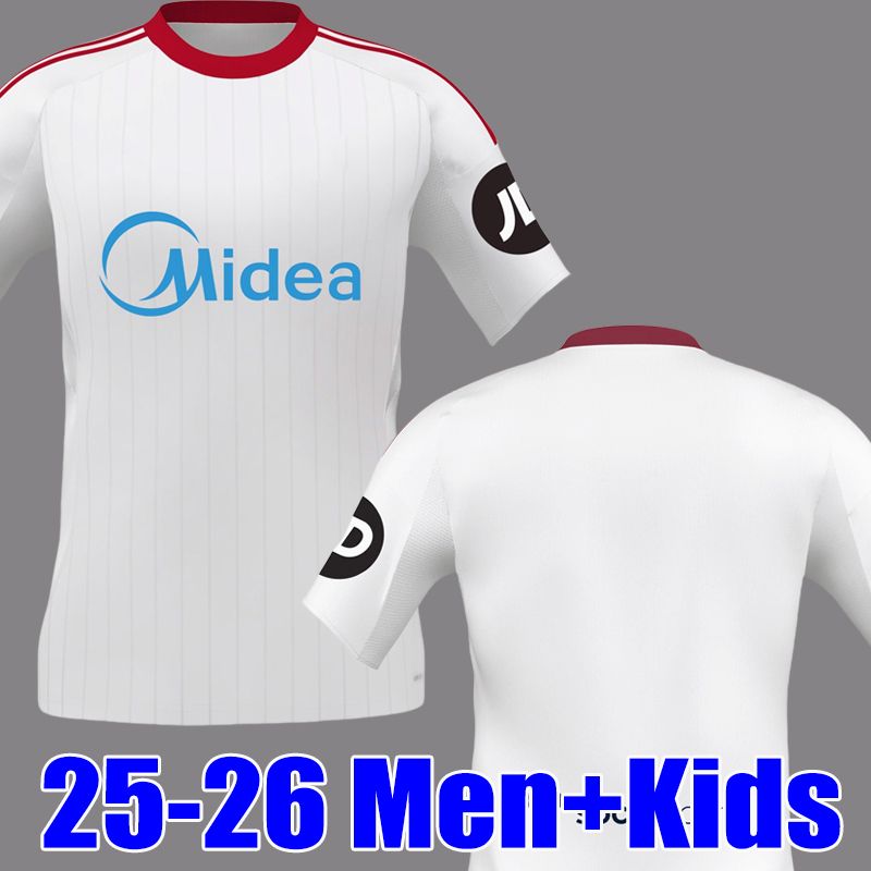 25 26 SevillaS soccer jerseys Y.EN NESYRI RAFA MIR E. LAMELA J.NAVAS SUSO NIANZOU 2025 2026 Football shirt Home Away Third Camiseta Men Kids Kit set