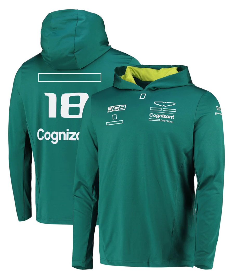 F1 Mens Team Formula 1 Driver Racing Suit Loose Hoodie Sweatshirt Men Women Car Fans Fashion Casual Zip Jacket free shipping