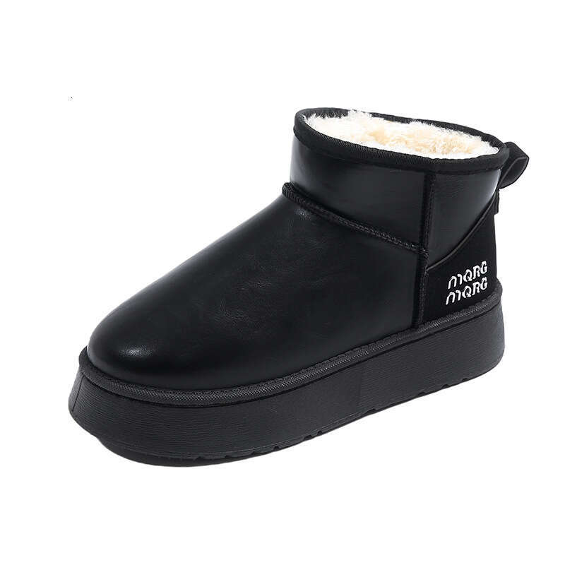 Thick-Soled Height-Increasing Plus Free shipping Size Snow for Women Winter New Plush Thickened Student Shoes Cotton Boots
