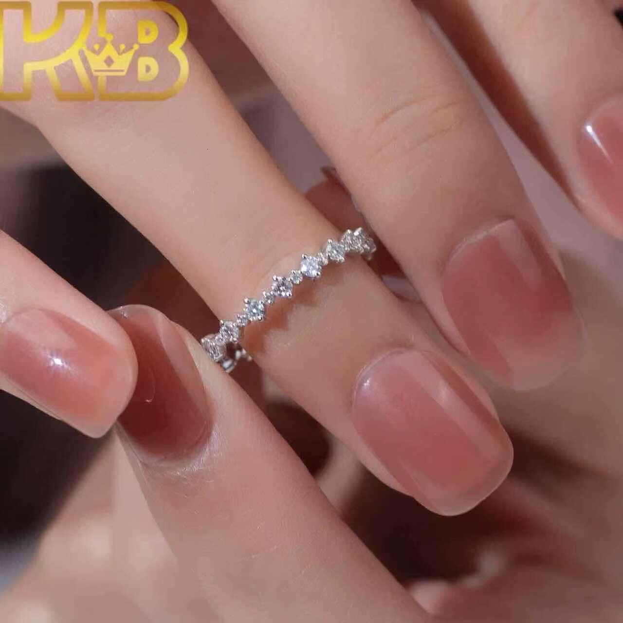 Premium Lab Created Diamonds Bridal Jewelry CVD HPHT Certified IGI 925 Silver Engagement Rings Wedding Bands Fashion Jewelry