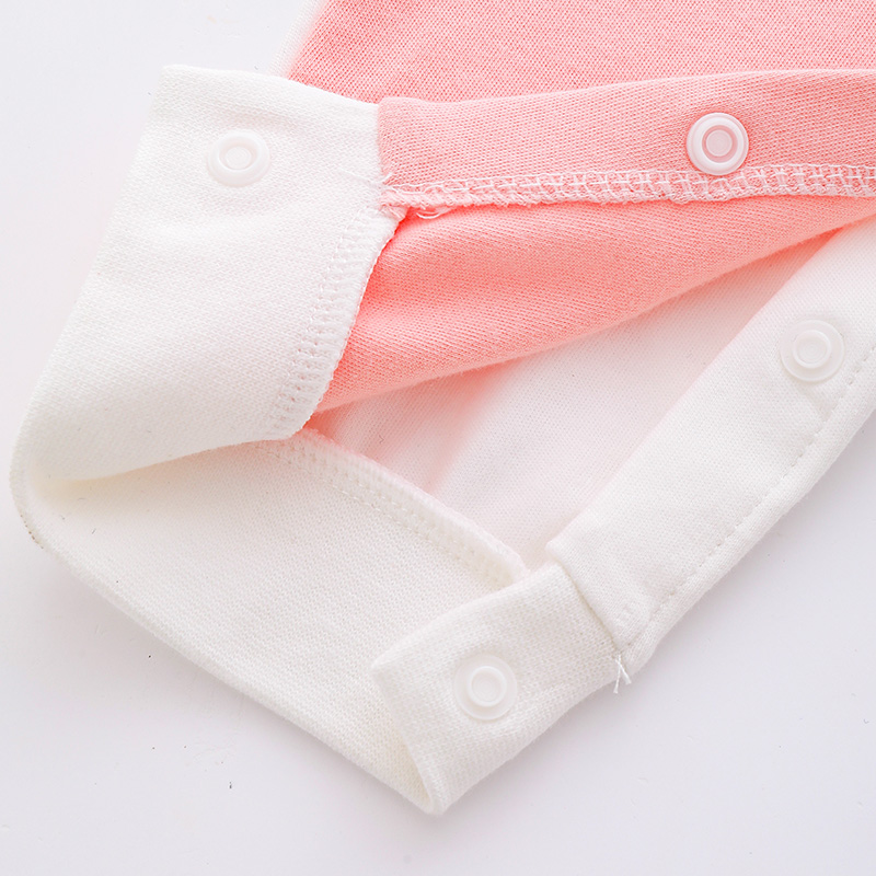 Baby Jumpsuit Spring And Autumn Newborn Clothes Pure Cotton A Baby Spring Clothes Romper Crawling Clothes Four Seasons Thin