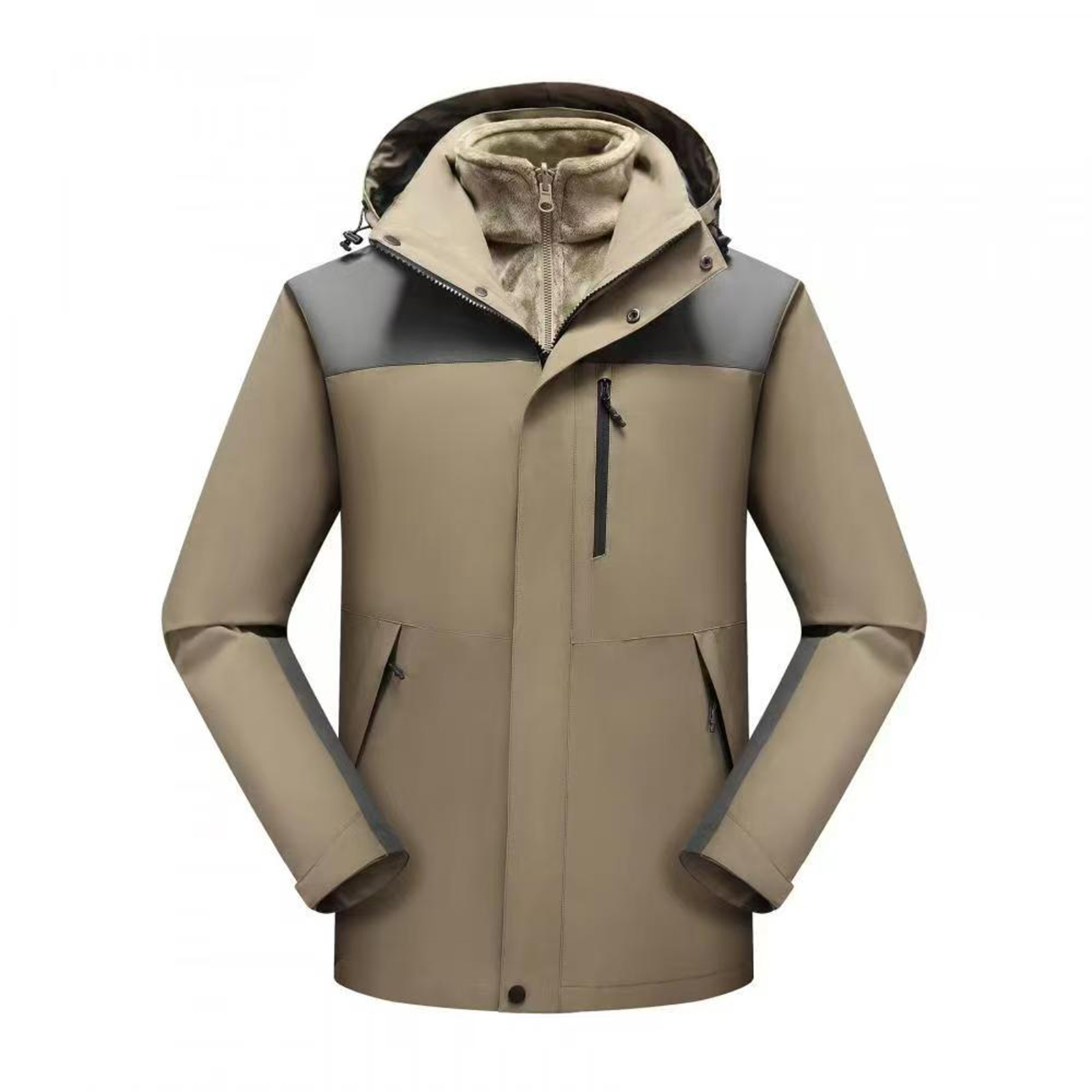 Winter Ready Mens Outerwear: Warm Cozy JACKET Featuring Unique Designs
