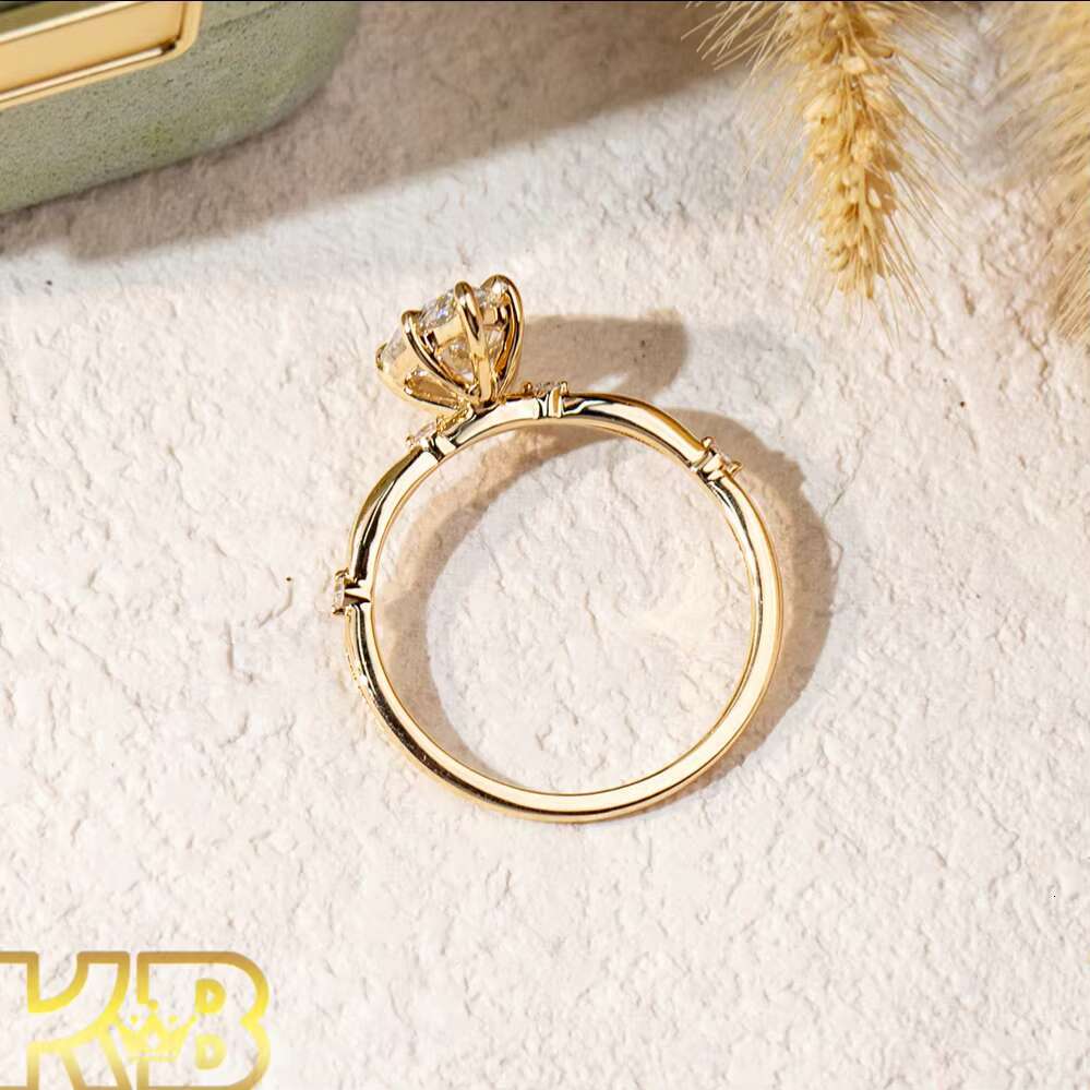 Custom Hip Hop Style Lab Grown Diamond Ring HPHT CVD Diamonds VS Clarity IGI Certified Jewelry Wholesale Wedding Anniversary