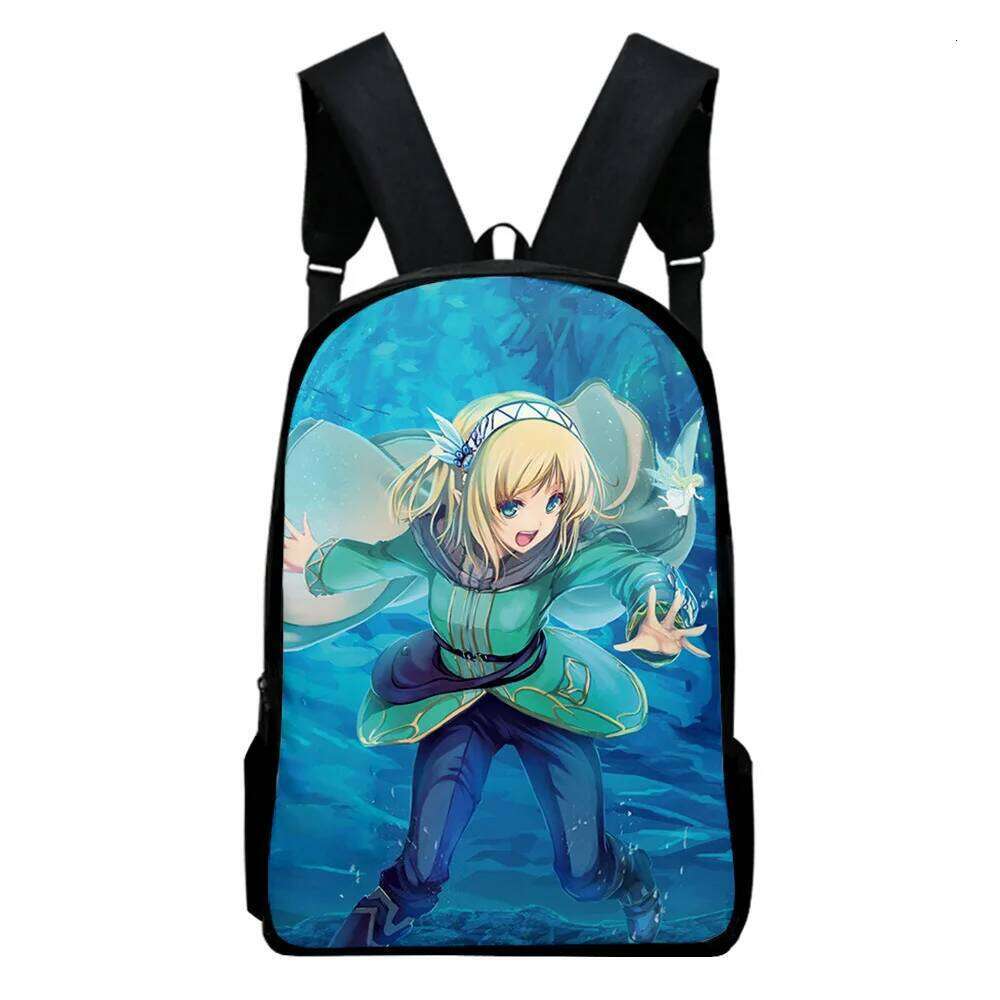 Novelty WORLD OF LEADALE Notebook pupil School Bags 3D Print Oxford Waterproof Boys/Girls Laptop Backpacks