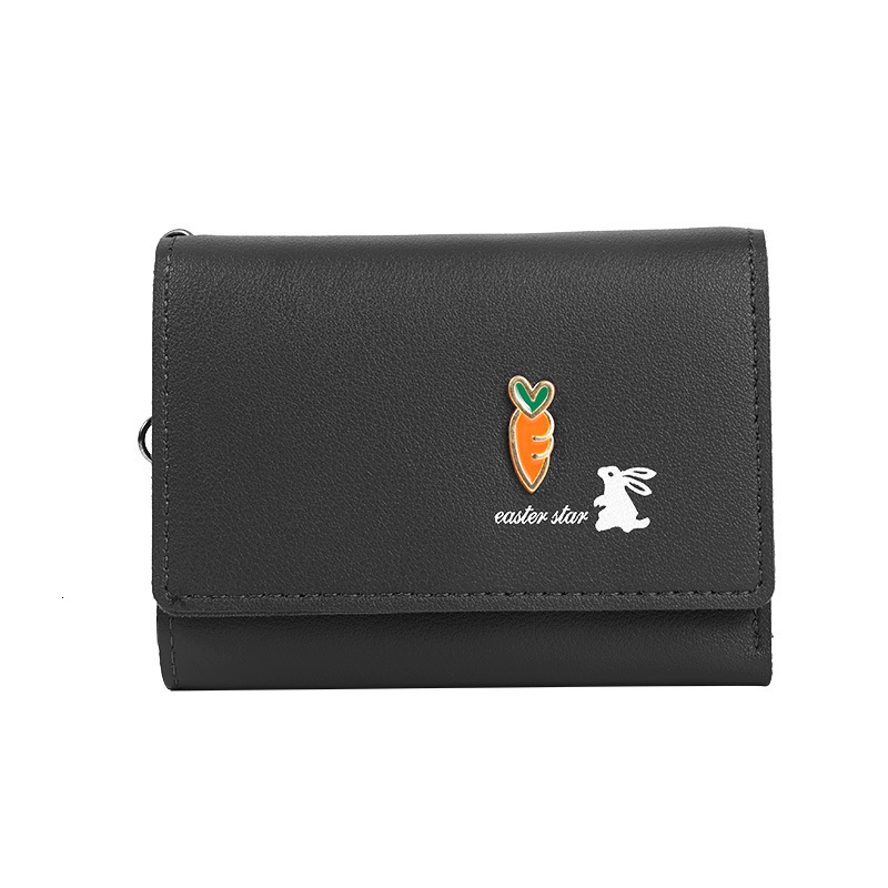Designer Cute Luxury New for Women Short Ladies Wallet Mini Korean Version Small Coin Purse Card Holder Y260206