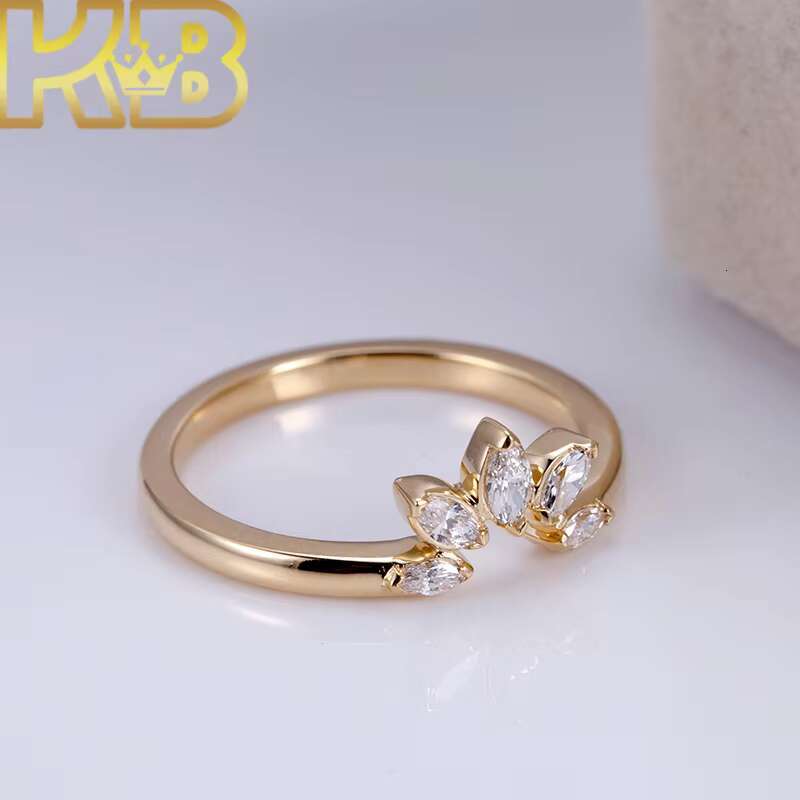 Lab Grown Diamond Engagement Ring Silver 925 Certified IGI Eco Conflict Free Custom Design Wedding Jewelry Wholesale Price