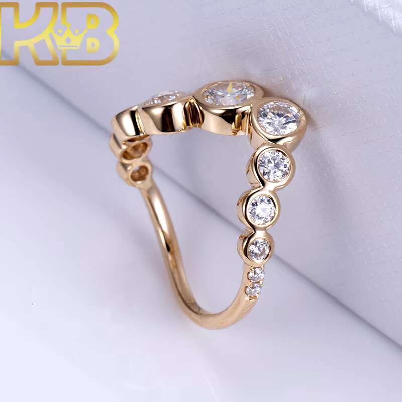 Lab Created VVS1 CVD Diamond Solitaire Ring 925 Silver Affordable Wholesale Lab Grown Diamond Engagement Ring Bridal Jewelry