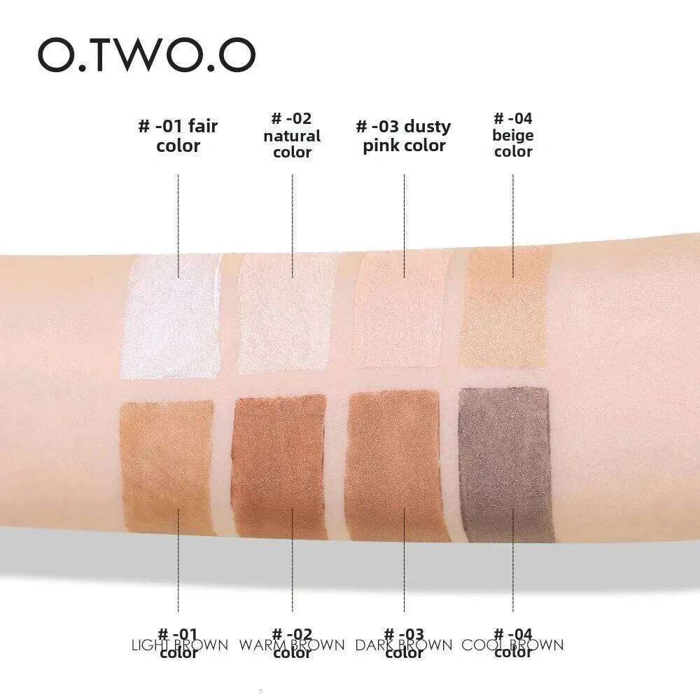 O.TWO.O Double-Headed Contour Stick Waterproof Matte Highlighter Concealer Clavicle Shadow 3D Face Highlighting Makeup Pen X250701