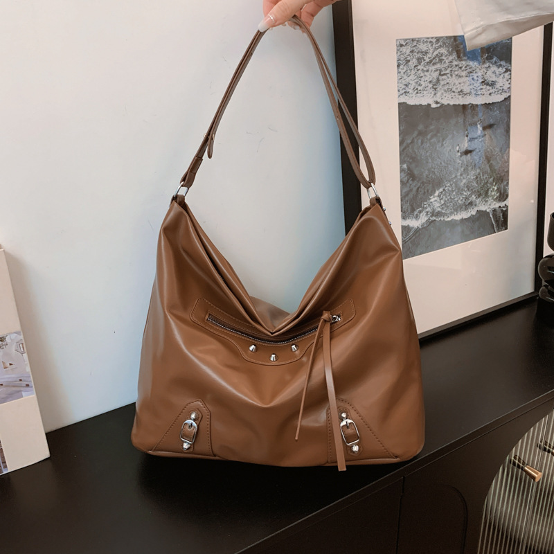 Designer Bag, Luxury Bag For Commuting 2025, New Retro Casual Design, Large-capacity Women's Fashion Handbag, Underarm Shoulder Crossbody Bag