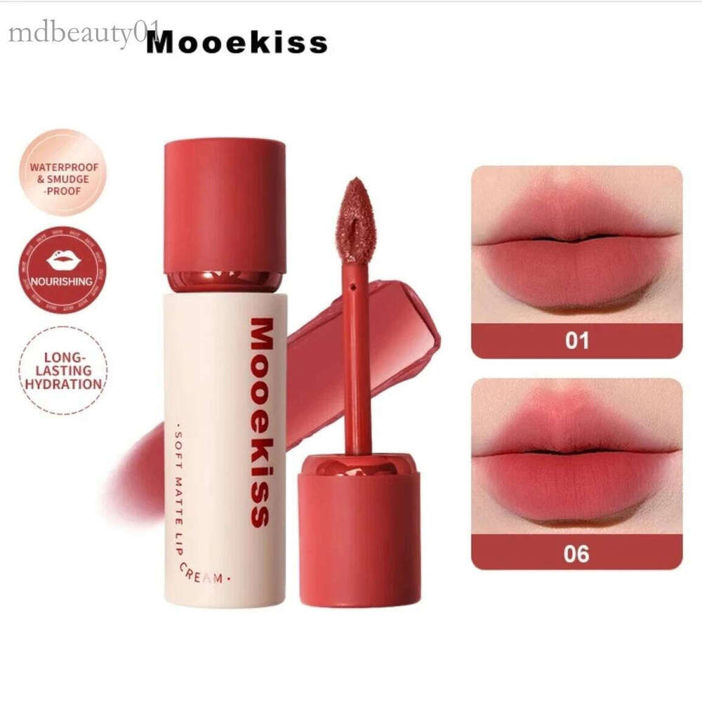 Mooekiss Matte Veet Cream Non-Stick Cup Non-Fade Lipstick Lip Authentic Makeup Original X250701 X250701