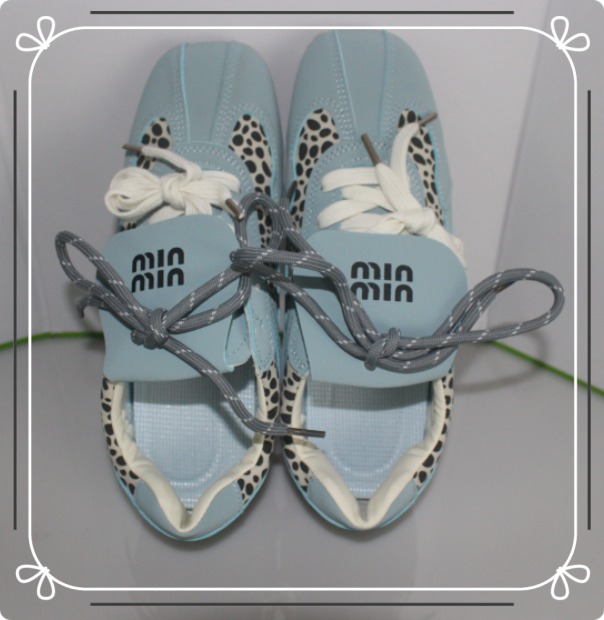 2025 new Versatile Small Niche Style Women's Trainer Shoes Featuring Unique Leopard Print