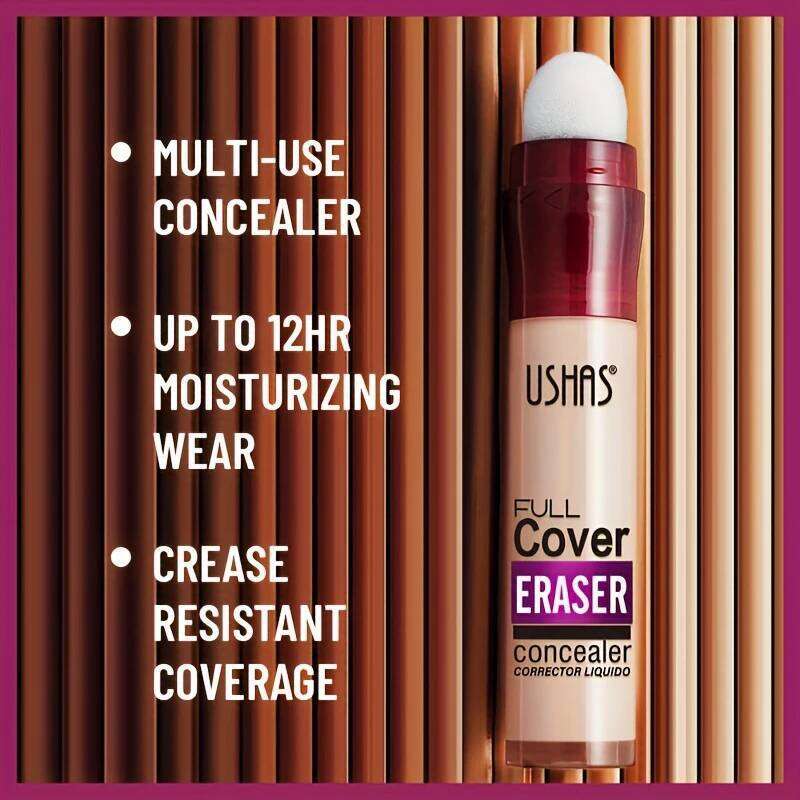 Full Cover Eraser Concealer Corrector Liquid 24h Lasting Makeup Waterproof Foundation Efficient Moisturizing Korean Shadows X250701