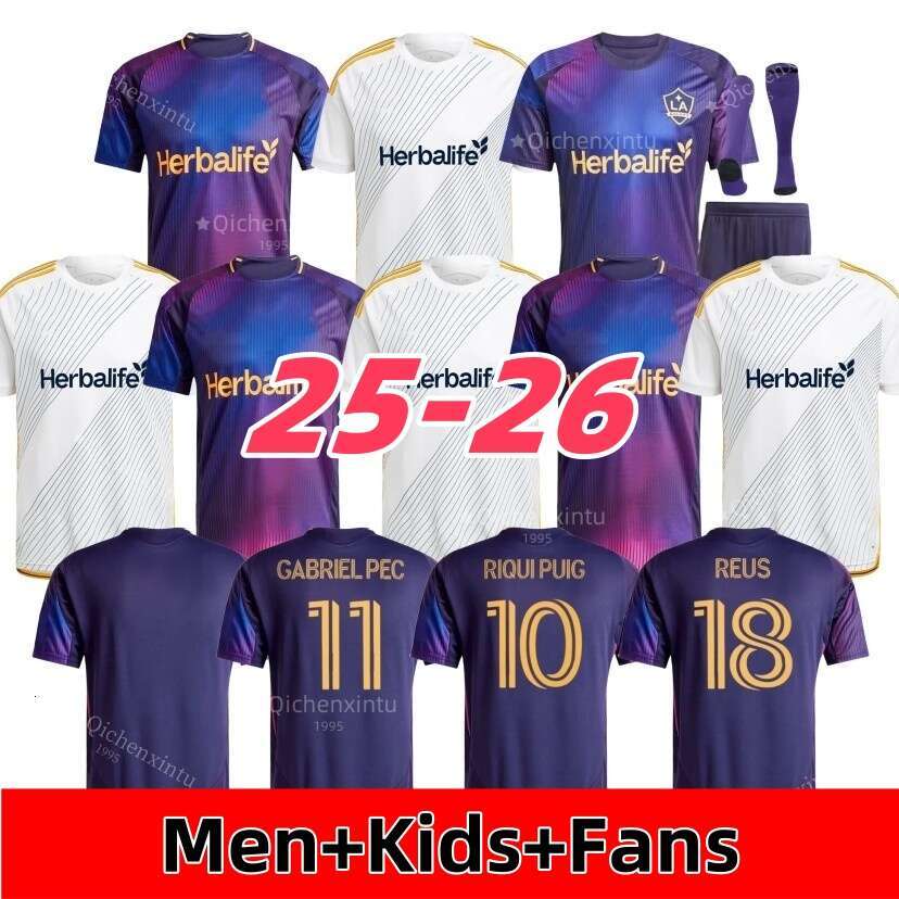 25 26 LAFC CHIELLINI ACOSTA D.BOUANGA soccer jerseys KAYE 2025 ROSSI Los Angeles FC LA GALAXY CHICHARITO VELA Football shirts men kids kits