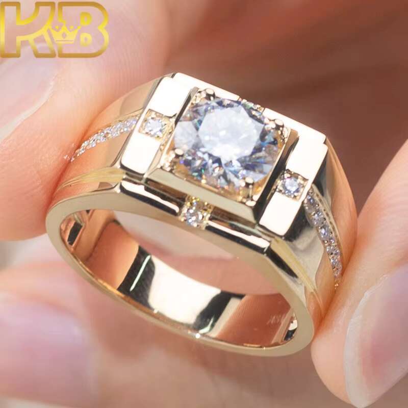 Lab Grown Diamond 1.5CT VVS2 IGI Certificate E Color Engagement Ring Women Synthetic Diamond 925 Silver Ring