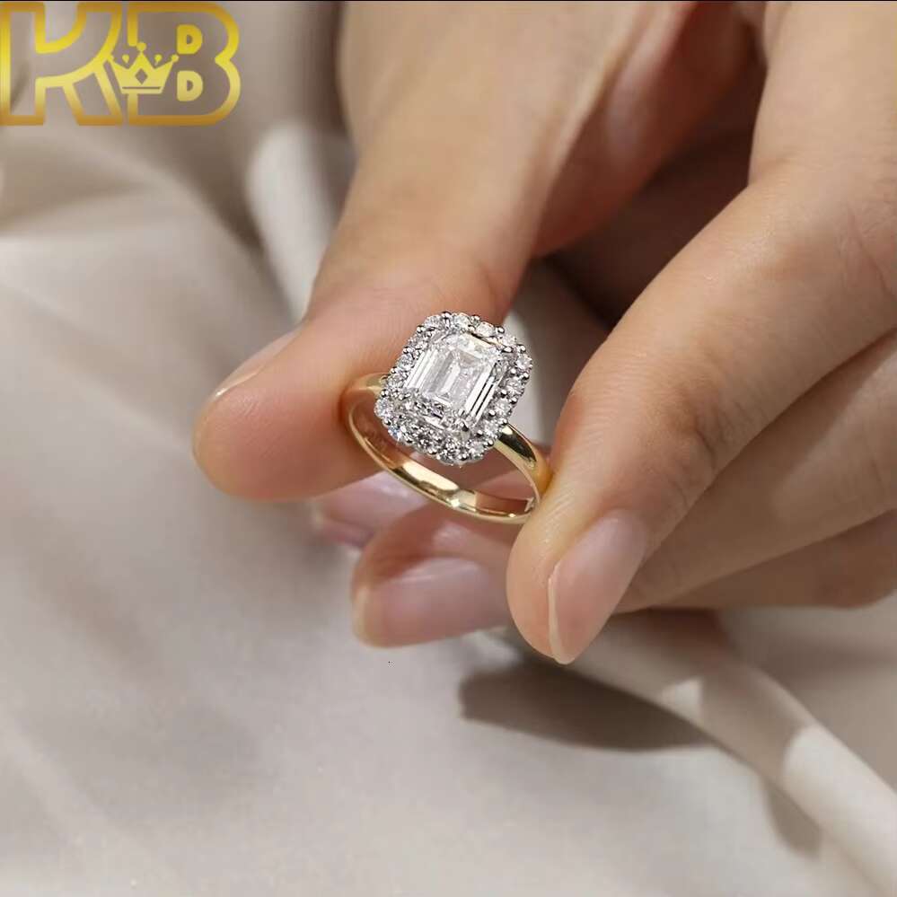 IGI Certified HPHT CVD Lab Grown Round Cut Diamond 2 Carats Jewelry Engagement Wedding Ring for Women