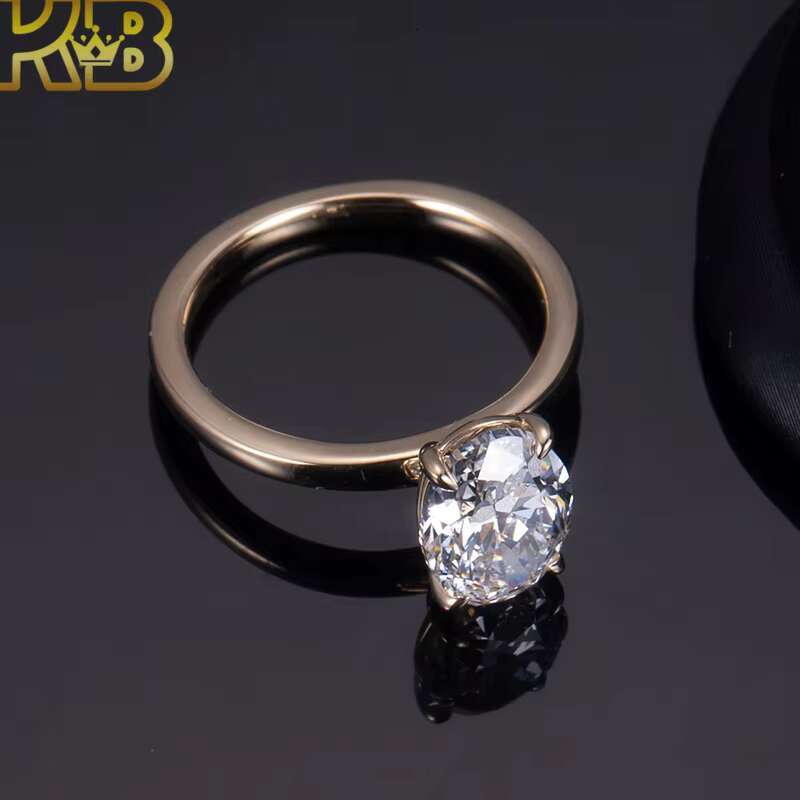 IGI Certified Diamond Rings Woman-Made Created Real Diamond VS Grade Loose HPHT CVD Lab Grown Diamonds