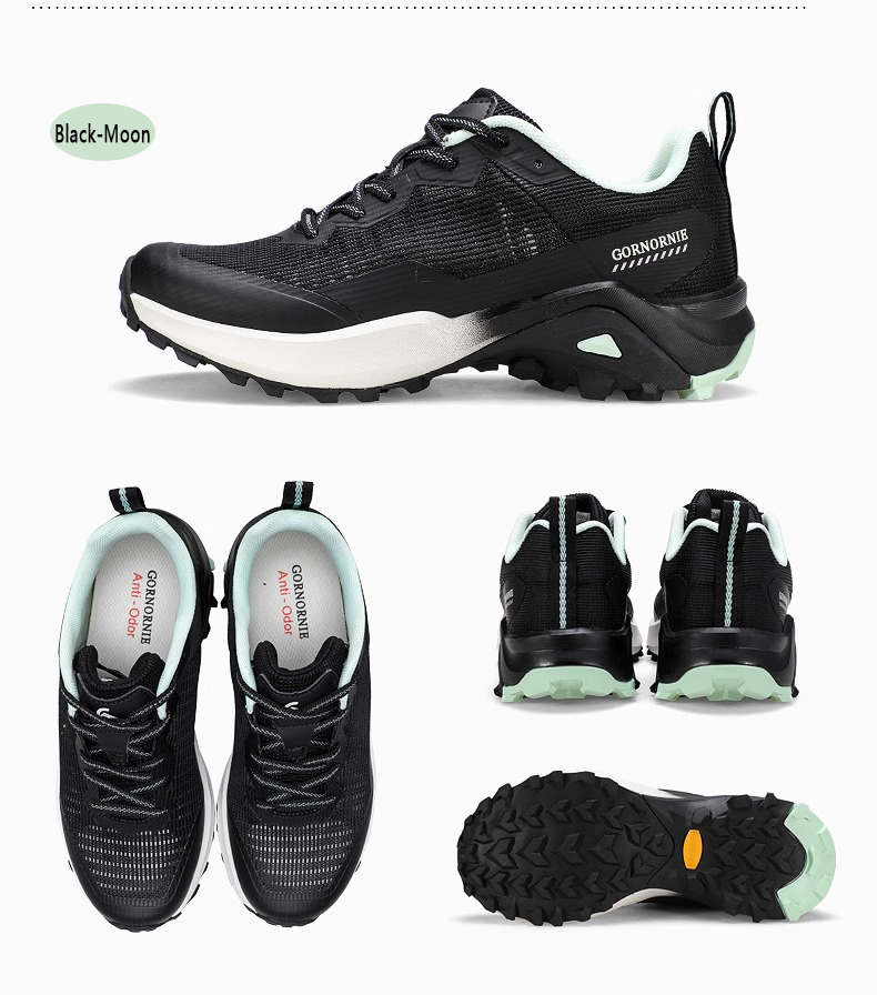Outdoor leisure summer cool casual men and women single net breathable lightweight cross-country running shoes