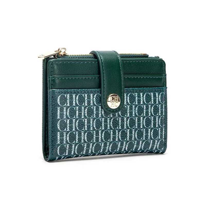 CH Womens Wallet Premium Sense Fashion Womens Card Bag Temperament Convenient Carrying Womens Small Bag Elegant High Quality l25070111