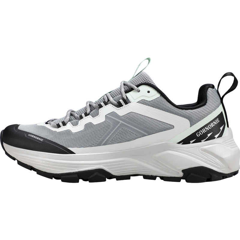 Low-top thick-soled rebound wear-resistant lightweight outdoor light cross-country running and hiking shoes