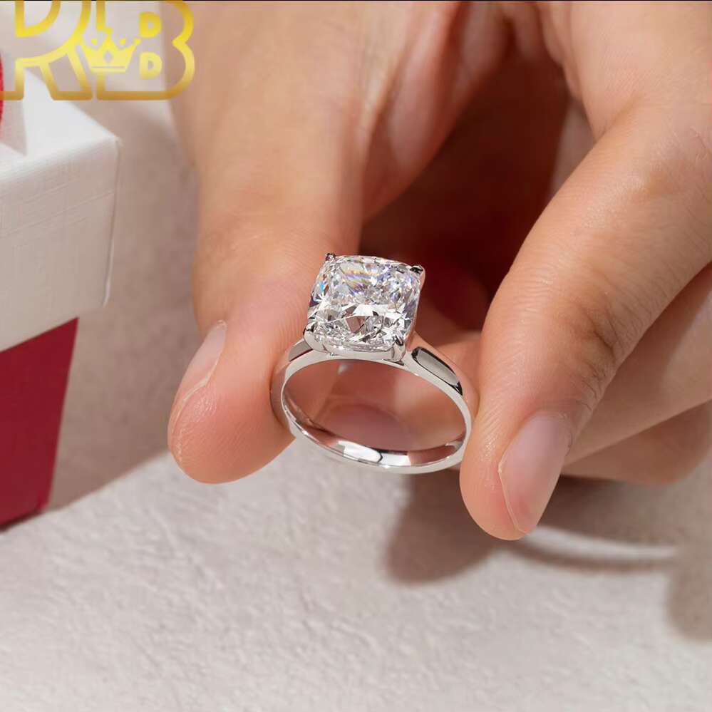 IGI Certified Lab Grown Diamond Eternity Ring 925 Silver CVD HPHT Sustainable Wedding Band Luxury Bridal Jewelry