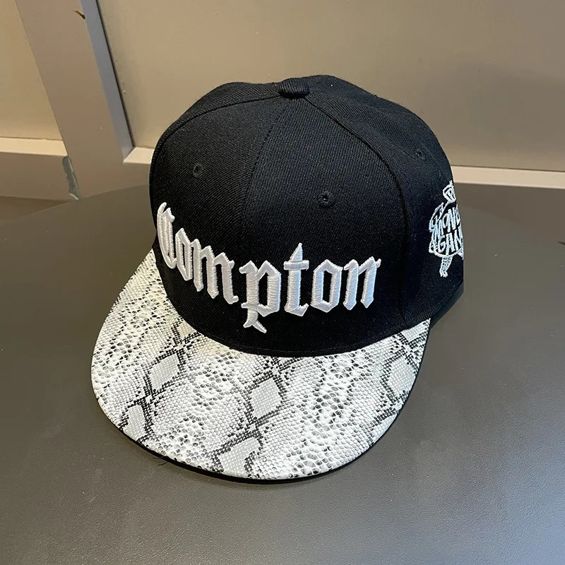 COMPTON CAP Street Dance Hat Hip Hop Headwear for Men Women Adult Outdoor Casual Sun Baseball Cap 250625