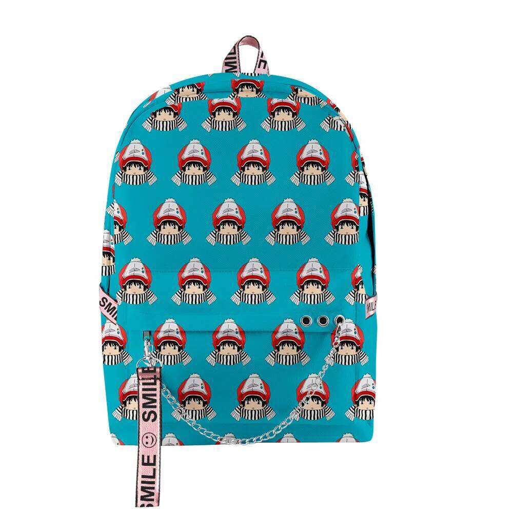 Fashion Novelty Kotaro Lives Alone Anime 3D Print School Bags Unisex Oxford Waterproof Notebook multifunction Travel Backpacks