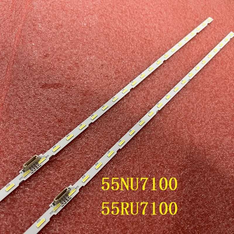 LED Backlight Strip For Samsung UE55NU7093U UE55RU7172 UE55NU7026K UE55RU7090U UE55RU7100 55RU7100 UE55RU7105 UE55NU7100K W250701