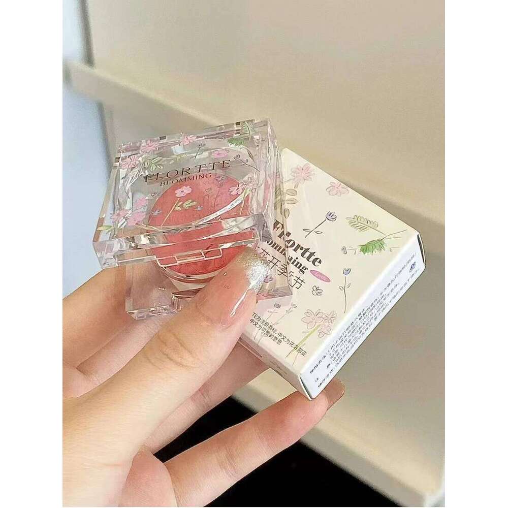 FLORTTE 3in1 lti-pose Blush Cream Cheek Blusher Moisturizing Waterproof Cute Long Lasting Eyeshadow Lip d Face Makeup X250702