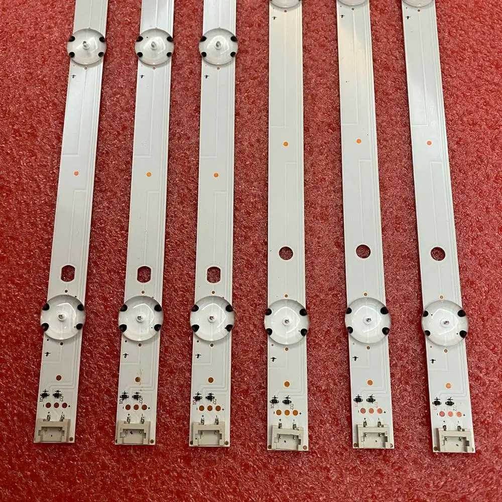 12 PCS/set LED backlight strip for TV 65UJ634V 65UJ6300 65UJ630V 65UJ5500 65UK6100 65UJ63_UHD_A B C D NC650DGEAAFX7 EAV 64054301 W250701
