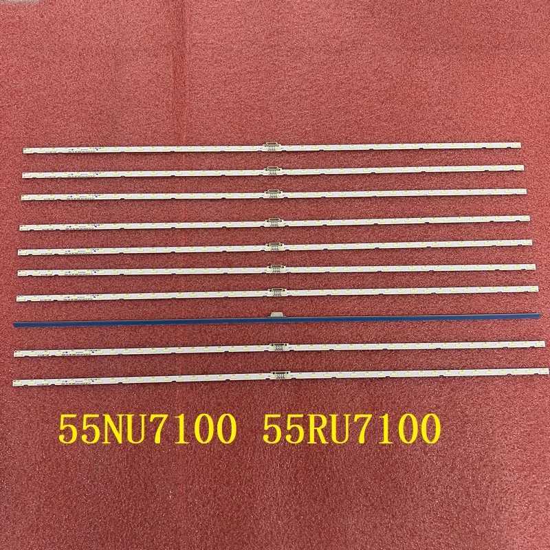 LED Backlight Strip For Samsung UE55NU7093U UE55RU7172 UE55NU7026K UE55RU7090U UE55RU7100 55RU7100 UE55RU7105 UE55NU7100K W250701