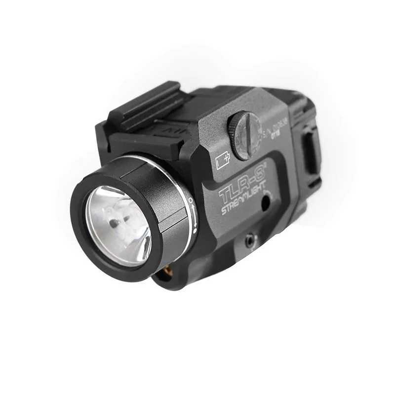 Tactical TLR-1 TLR-8 Weapon Gun Flashlight Metal 1000 Lumens TLR8 LED Strobe Light 20mm Glock 17 Airsoft Rifle TLR1 Scout Torch XJ250701