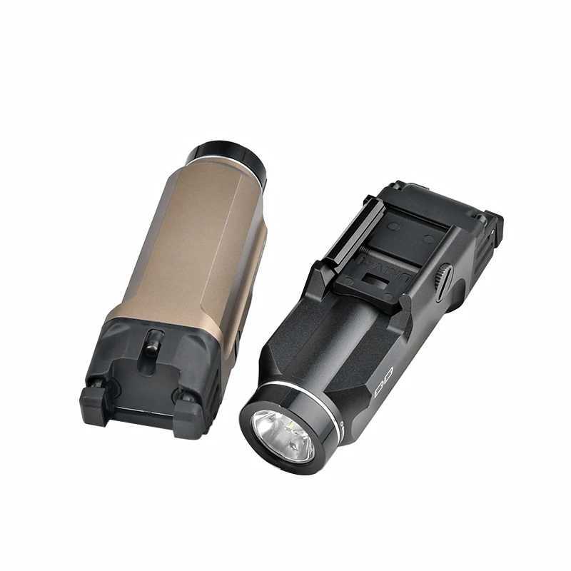 WADSN Tactical 1000lumen Flashlight TR 9 High Power Strobe Scout Light Airsoft Hunting Pistol Lamp For 1913 UNIV System Gear XJ250701