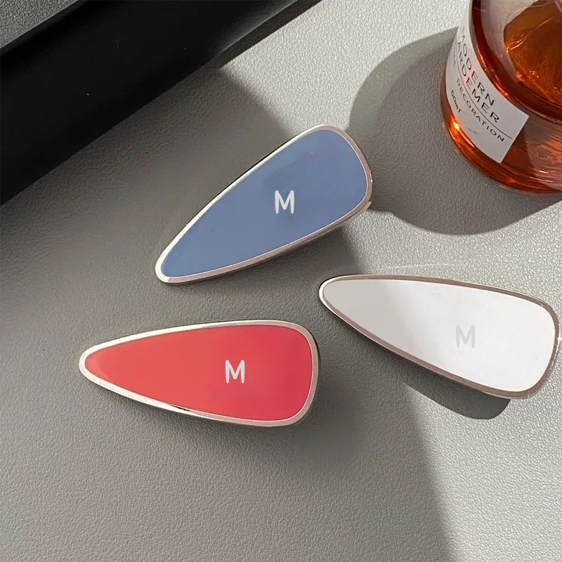 Multicolor Waterdrop Letter Hair Clip Women Girl Cute Letters Barrettes for Gift Party Fashion Hair Accessories