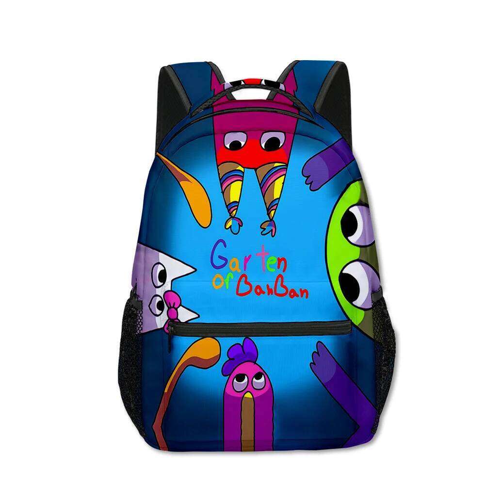 Novelty Cool Garten of Ban student Bookbag Notebook 3D Print Oxford Waterproof Boys/Girls Travel Backpacks